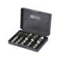 Extracteur de Vis en Coffret 5 Pièces – Outil Pratique pour Retrait de Vis Endommagées – Réparation Facile - RIBIMEX