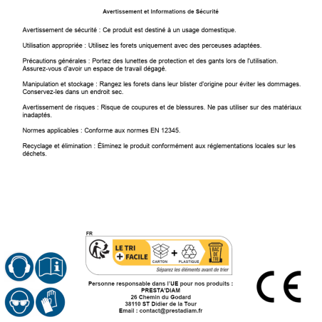 Forets Étagés par 2 - Dimensions Variables - Acier - Précision et Efficacité - D-Work