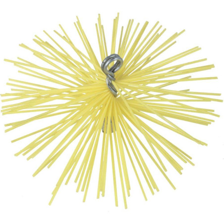 Hérisson Rond en Nylon 250 mm – M12x175, Filetage – Résistant et Durable - RIBIMEX