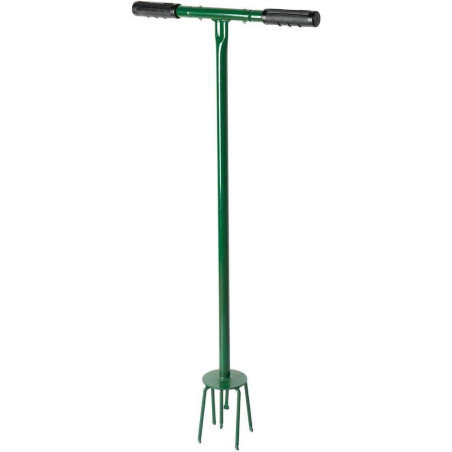 Bêche à Griffe 5 Dents - Outil de Jardinage - Robustesse et Efficacité - D-Work