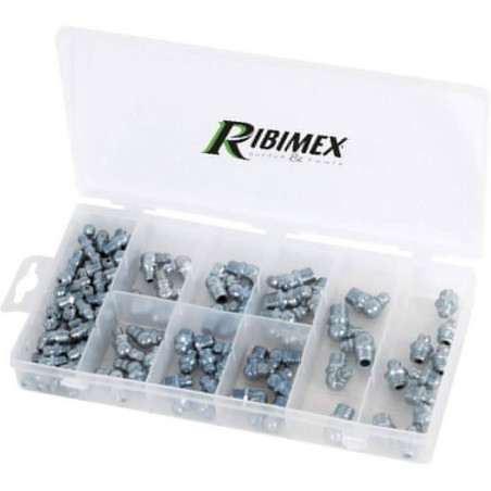 Coffret de 110 Graisseurs – Utilisation Polyvalente – Pratique et Efficace - RIBIMEX