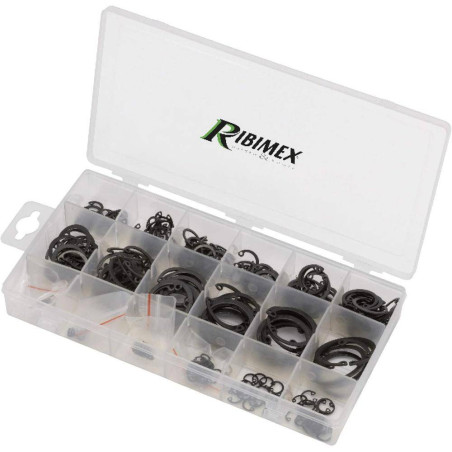 Lot de 300 Circlips Internes – Coffret Pratique – Fixation Sécurisée et Durable - RIBIMEX