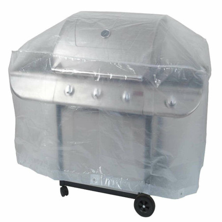 Housse de Protection BBQ Rectangulaire 130x70x80 cm – 90g – Résistante aux Intempéries – Protection Optimale pour Votr - RIBIMEX