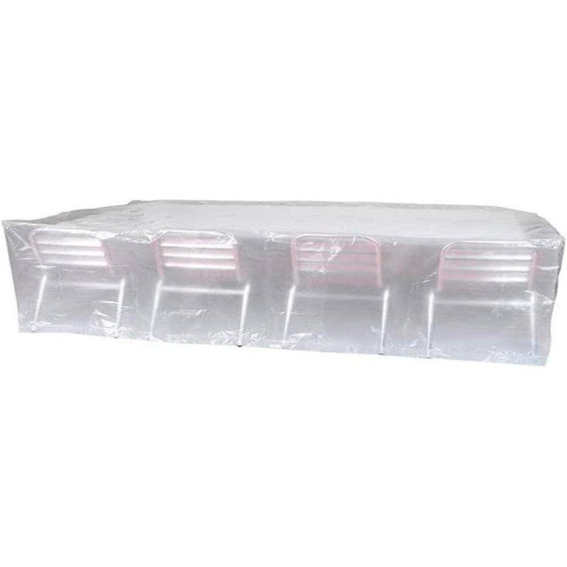 Housse 90g pour Table Rectangulaire 200x100xH80 cm – Protection Légère et Durable – Idéale pour Événements - RIBIMEX