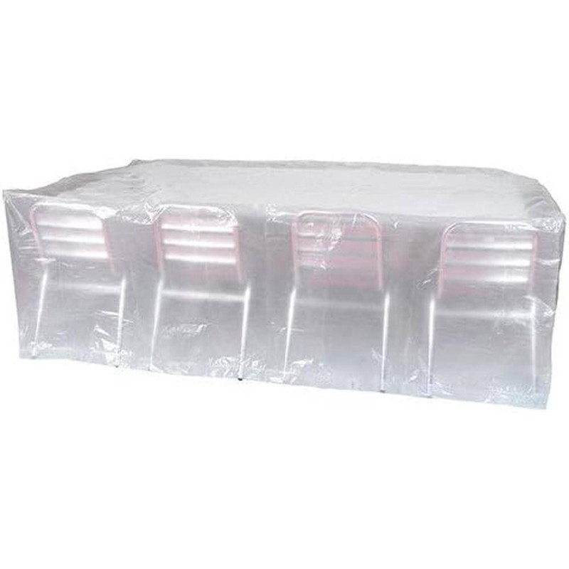 Housse 90g pour Table Rectangulaire 220x120xH70 cm – Protection Légère et Durable – Idéale pour Événements - RIBIMEX