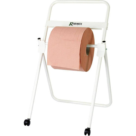 Dévidoir Papier sur Trépied avec Roues – Sans Papier – Pratique et Mobile - RIBIMEX