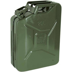 Jerrican Métal 20L – Résistant et Durable – Idéal pour Stockage de Liquides - RIBIMEX