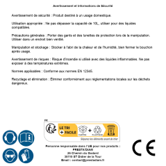 Bidon 10L – Polyéthylène, Résistant et Pratique – RIBIMEX - RIBIMEX