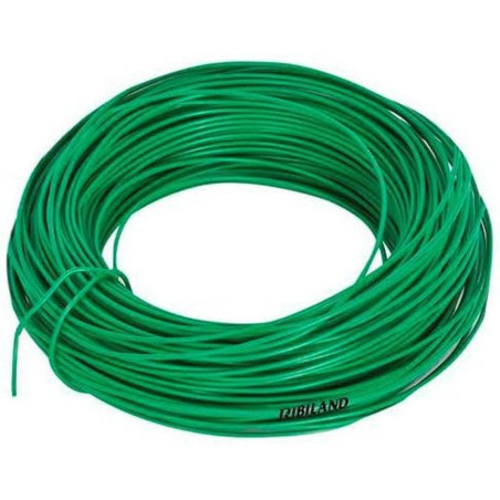 Fil Acier Plastifié 25M – Diamètre 1,6 mm – Résistant et Durable - RIBIMEX