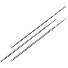 Limes Rondes Ø4 mm x 3 – Outils de Précision – Idéales pour Finitions et Détails - RIBIMEX