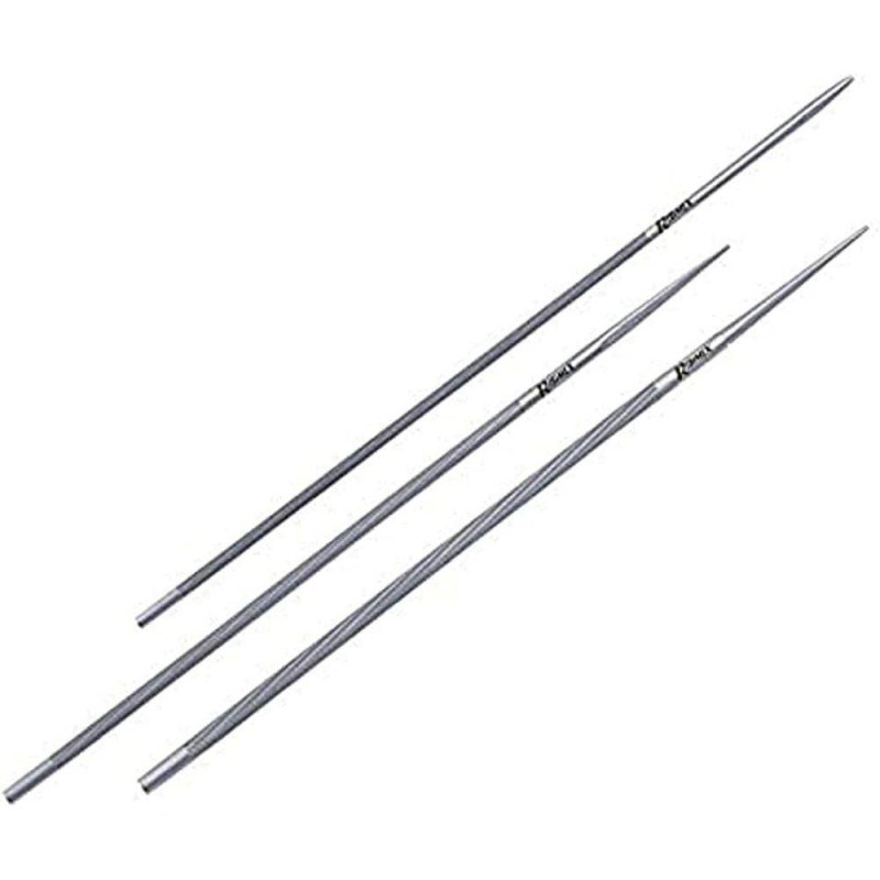 Limes Rondes Ø4 mm x 3 – Outils de Précision – Idéales pour Finitions et Détails - RIBIMEX