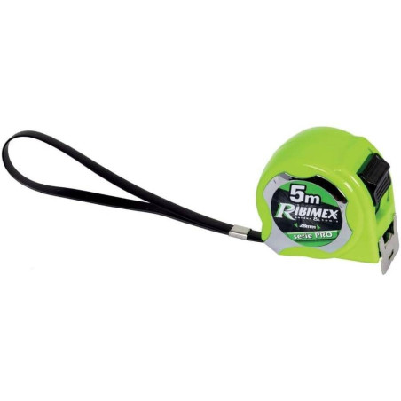 Mètre Ruban 5M x 28mm – Précision et Résistance – Idéal pour Mesures Précises - RIBIMEX