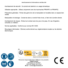 Canon à Mousse pour PRNHP01-PRNHP02 – 0.1 kg – Accessoire de Nettoyage Efficace – RIBIMEX - RIBIMEX