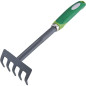 Rateau à Fleurs 5 Dents – Manche Bi-Matière – Outil de Jardinage Pratique – Idéal pour Entretien de Fleurs - RIBIMEX