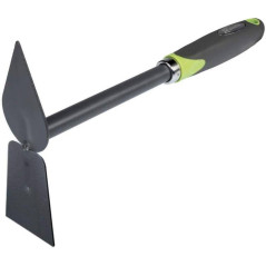 Serfouette Panne et Langue à Fleurs – Manche Bi-Matière – Outil de Jardinage Pratique – Idéal pour Aérer le Sol - RIBIMEX