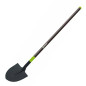 Pelle 27 cm avec Manche Creux 1M10 – Résine, Durable et Légère – Idéale pour le Jardinage - RIBIMEX
