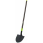 Pelle 29 cm avec Manche Creux 1m10 – Résine, Longueur 1m10 – Outil Pratique pour Jardinage - RIBIMEX