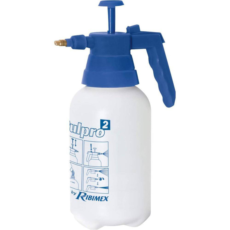 Pulvérisateur 1,2L à Pression Préalable – 1,2L – Idéal pour Jardinage et Nettoyage - RIBIMEX