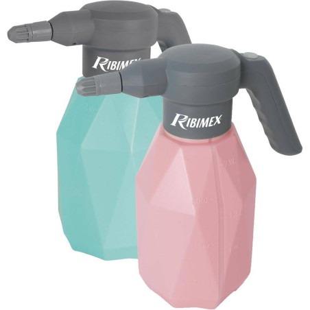 Pulvérisateur 2L – Gris ou Rose – À Batterie, Pratique et Léger – RIBIMEX - RIBIMEX