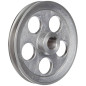 Poulie D.160 mm Axe 24 mm – 1 Gorge Type A – Résistante et Durable - RIBIMEX