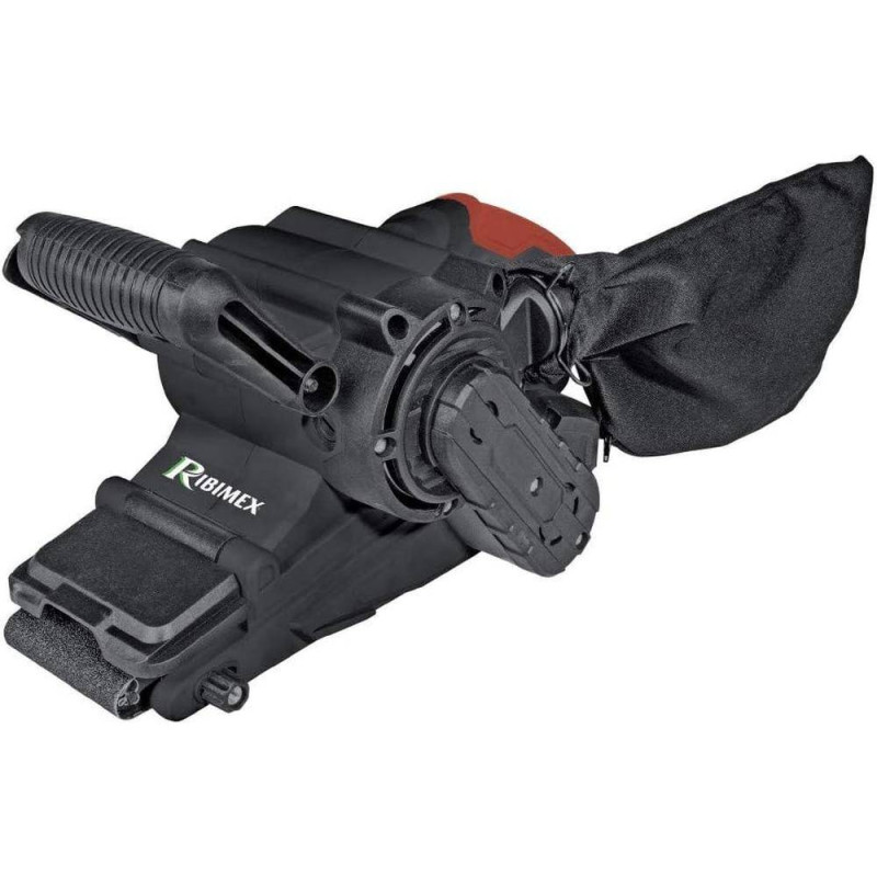 Ponceuse à Bande 76 mm 900W – 3.9 kg – Puissante et Efficace – Idéale pour le Ponçage de Bois - RIBIMEX