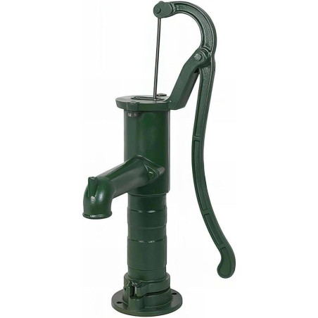 Pompe à Bras en Fonte à Poser – 13.9 kg – Robuste et Durable – Idéale pour Arrosage - RIBIMEX