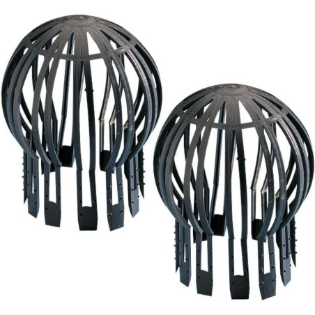 Panier à Gouttière 2 Pièces - Utilisation Pratique - Rangement Efficace - D-Work