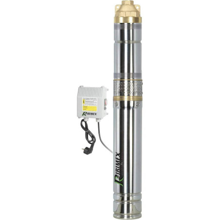 Pompe Grande Profondeur 130M 750W – 750W, 130M de Hauteur – Performance Élevée et Fiabilité – RIBIMEX - RIBIMEX