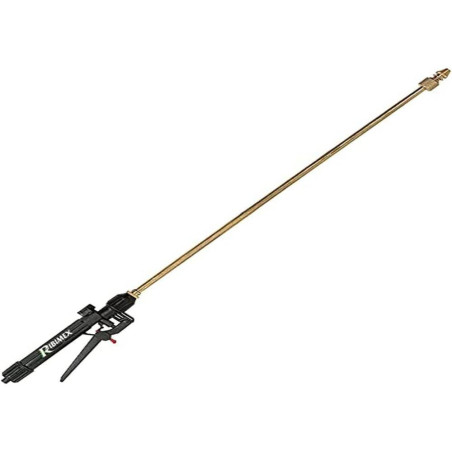 Poignée et Lance en Laiton avec Buse Réglable N°8 – 0,27 kg – Matériau Durable et Résistant – Idéale pour Arrosage - RIBIMEX