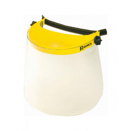 Visière de Protection Plexi - 0,195 kg - Polycarbonate Transparent - Antirayures - Résistante - D-Work