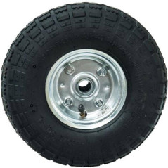 Roue Gonflable 260x85 – Moyeu 20 mm avec Réduction 16 mm – Résistante et Durable - RIBIMEX