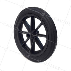 Roue Increvable 360 mm - Résistante et Durable - Idéale pour Chariots et Remorques - D-Work