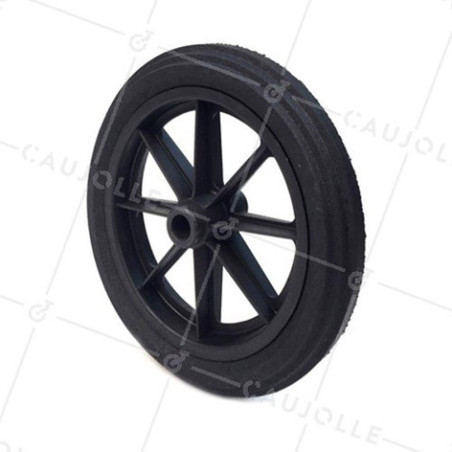 Roue Increvable 360 mm – Résistante et Durable – Idéale pour Chariots et Remorques - RIBIMEX