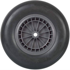 Roue Increvable pour Brouette 400 mm – 400 mm – Résistante et Durable – Idéale pour Transport de Charges - RIBIMEX