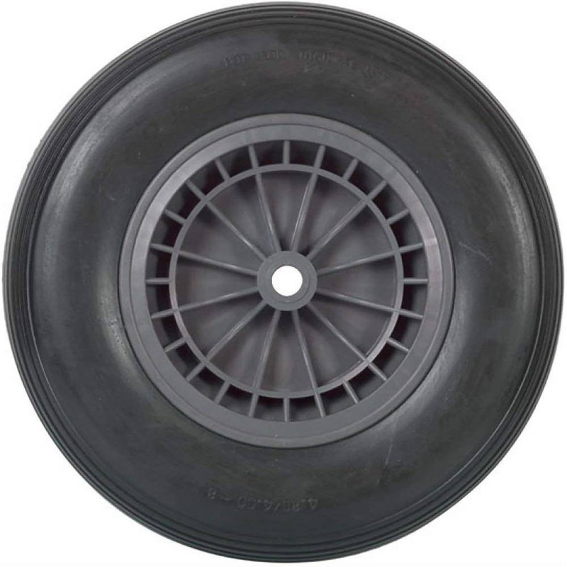 Roue Increvable pour Brouette 400 mm – 400 mm – Résistante et Durable – Idéale pour Transport de Charges - RIBIMEX