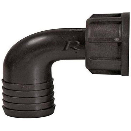 Raccord Cannele Coude 1" x 25 mm – Écrou Tournant – Connexion Fiable et Durable - RIBIMEX