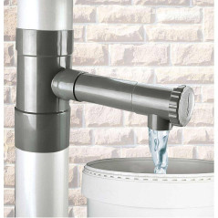 Récupérateur d'Eau de Pluie 80 mm – 80 mm – Collecte Efficace et Écologique - RIBIMEX