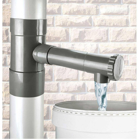 Récupérateur d'Eau de Pluie 80 mm – 80 mm – Collecte Efficace et Écologique - RIBIMEX
