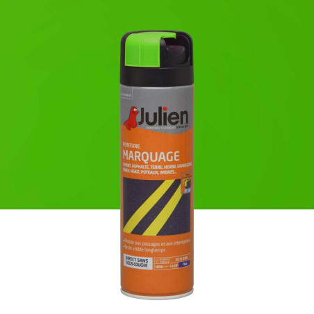 Marqueur de Peinture Vert Fluo 500 ml – Pratique et Précis – Idéal pour Marquage et Décoration - RIBIMEX