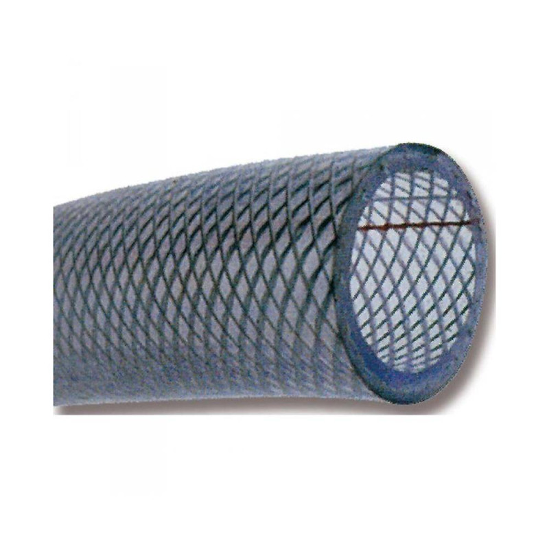 Tuyau Cristal Armé 100M 10x16 mm – Résistant et Flexible – Idéal pour Transports de Liquides - RIBIMEX