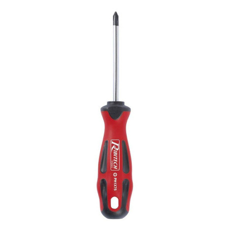 Tournevis Phillips PH1x75 – Cruciforme Aimanté – Précision et Confort d'Utilisation - RIBIMEX