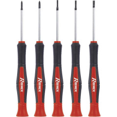 Lot de 5 Tournevis Précision Aimantés – Outils de Précision – Pratique et Efficace - RIBIMEX