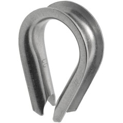 Cosse cœur 14 mm - Inox A4 - Résistante et durable - ACTON
