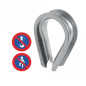 Cosse cœur 12 mm - Inox A4 - Résistante et durable - ACTON
