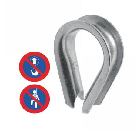 5 Cosses Coeur 6 mm - Inox A4 - D-Work