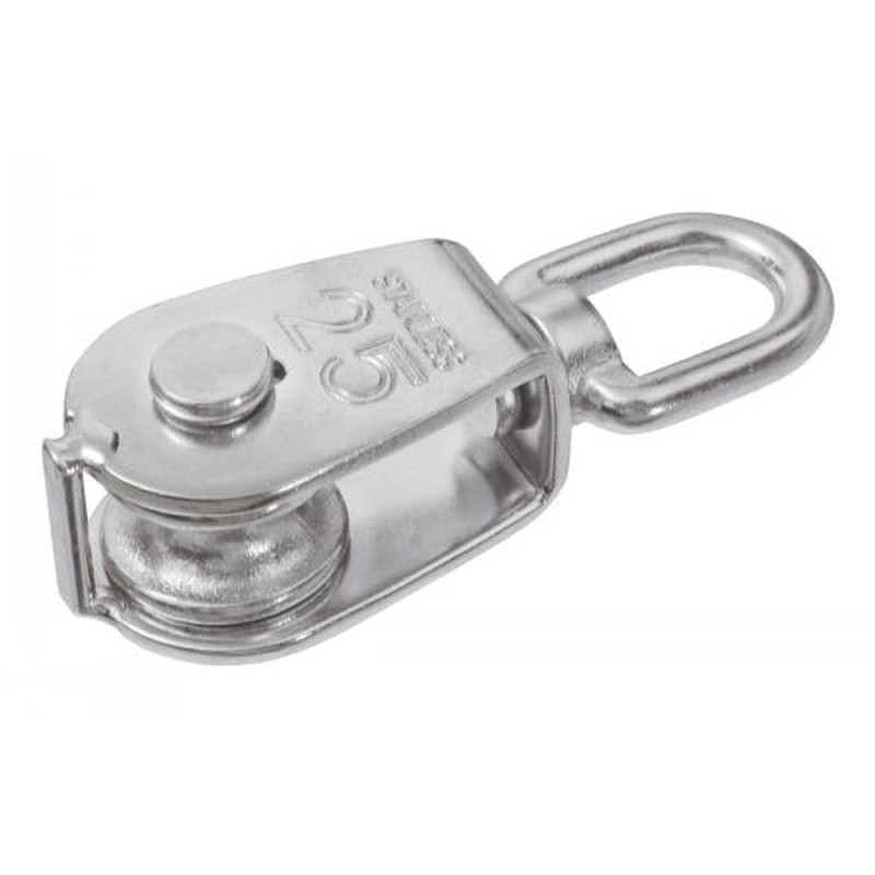 Poulie simple 50 mm - Inox A2 - Résistante et durable - ACTON
