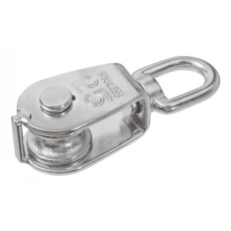 1 Poulie Simple 50 mm - Inox A2 - D-Work