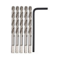 Foret HSS Ø4 mm - Haute Précision et Durabilité - ACTON