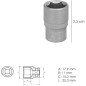 Clé hexagonale 3 mm - Inox - Précision et durabilité - ACTON