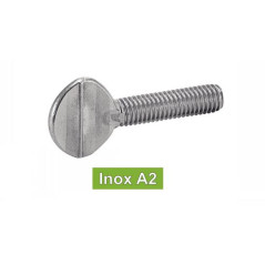 50 Vis violon 10x40 mm - Inox A2 - Résistantes et durables - ACTON